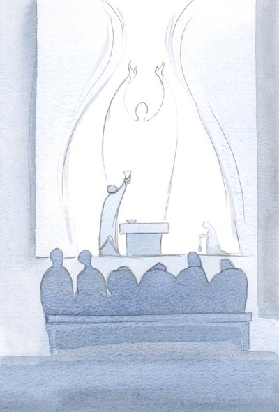 La oración de sacrificio de Cristo es perfecta. Nos pertenece, e incluye todas nuestras necesidades. de Elizabeth Wang