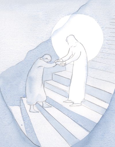 Cada pequeña oración confiada permite a Cristo llevarnos más arriba en la Santa Montaña. Pero no nos atrae sin nuestro consentimiento., 2001 de Elizabeth Wang