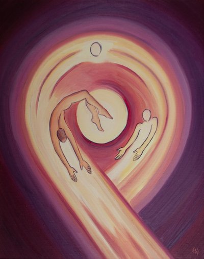 Desde toda la eternidad el Hijo de Dios, que nació de María, surge del amor ardiente del corazón del Padre, en el poder del Espíritu Santo de Elizabeth Wang