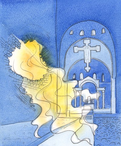 Dios es tan poderoso y Santo, que es como si nos aplastara con Su gloria, si permitiera que Su amor ardiente nos abrumara cuando no estamos preparados, 2003 de Elizabeth Wang