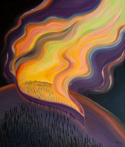 El Reino de Dios toca la tierra cada vez que un alma entrega su vida por Su obra y gloria. de Elizabeth Wang