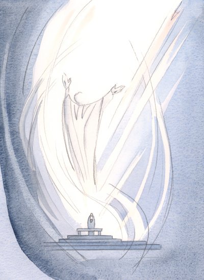 Me llevó al Padre, en intercesión, con el Espíritu Santo en una comunión de alegría. de Elizabeth Wang