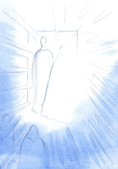 La puerta del Cielo se abrió, parecía, en oración, en un aniversario especial, para revelar a los amigos del Cielo y la gloria del Cielo de Elizabeth Wang