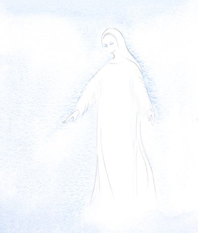 Se me dio un vistazo de la dignidad de nuestra Santa Madre María y de la gloria que ahora recibe en el Cielo. de Elizabeth Wang