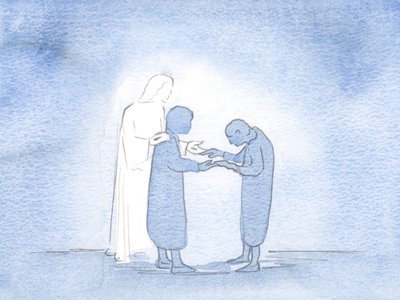 Se me mostró que cada palabra o gesto tierno mío es una manera santa y feliz por la cual Cristo saluda a otros a través de mí de Elizabeth Wang