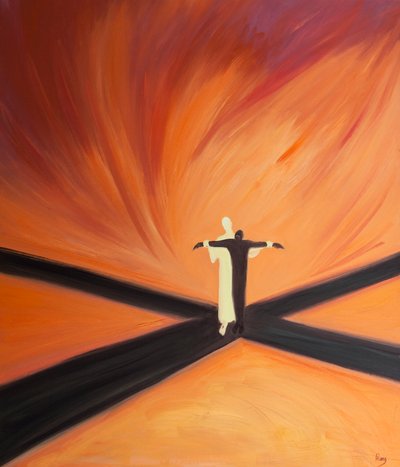 Si unimos nuestros sufrimientos con Cristo, Él nos apoya y nos permite compartir en su obra salvadora de Elizabeth Wang