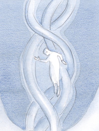 Si anhelamos a Dios en la oración y hacemos Su voluntad, Él nos atraerá a la vibrante vida interior de la Santísima Trinidad, 2000 de Elizabeth Wang