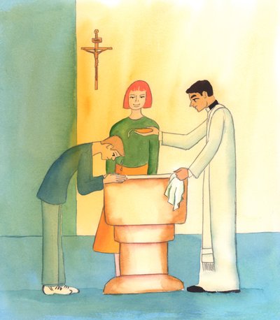 En el Bautismo una persona se convierte en hijo de Dios - 