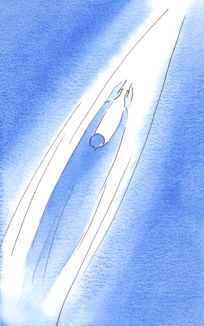 En la oración podemos elevarnos como una flecha hacia Dios, 2002 de Elizabeth Wang
