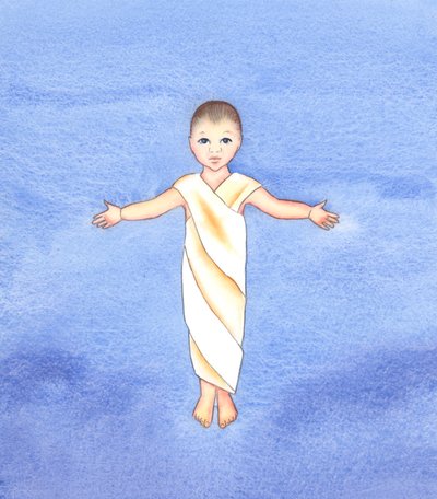 Jesucristo es verdadero Dios, que asumió nuestra naturaleza humana, teniendo la humildad y bondad de venir entre nosotros como un simple infante de Elizabeth Wang