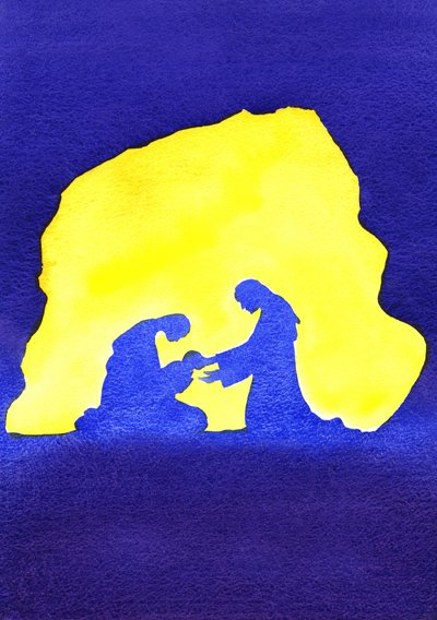 Jesús nace en Belén, 2001 de Elizabeth Wang