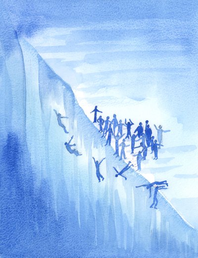 Muchas personas descuidan sus deberes hacia Dios y su prójimo. Pelean y discuten hasta la muerte, cuando no hay espíritu de caridad en ellos para llevarlos al cielo, 2003 de Elizabeth Wang