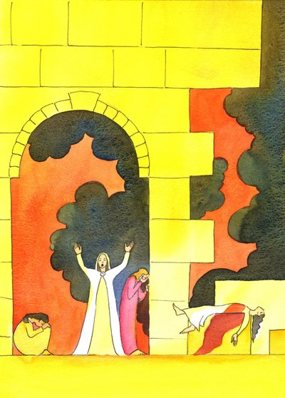Muchos años antes de que naciera Cristo, Jerusalén fue invadida y el santo Templo profanado y destruido, para horror del pueblo de Elizabeth Wang