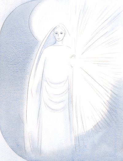 Nuestra Señora apareció ante mí, en su deslumbrante belleza celestial de Elizabeth Wang