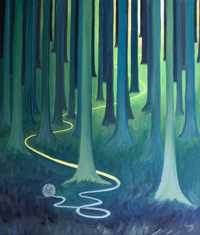 Nuestras tareas diarias son como un hilo dorado que nos muestra la voluntad de Dios y nos lleva al Cielo, 2001 de Elizabeth Wang