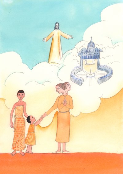 La forma de vida católica consiste en amor y obediencia de Elizabeth Wang