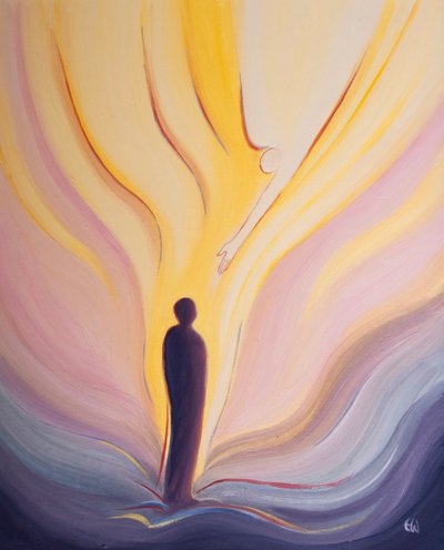 El Espíritu Santo es como fuego del Cielo, trayéndonos su amor, pureza, sabiduría y poder. de Elizabeth Wang