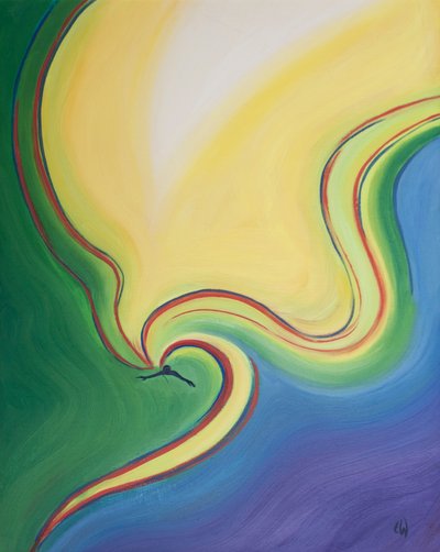 El alma fiel vive en el corazón de la Santísima Trinidad, 2002 de Elizabeth Wang