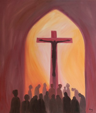 La ofrenda que Cristo hace de Sí mismo al Padre es Eterna, para la salvación de todos los que confían en Él de Elizabeth Wang