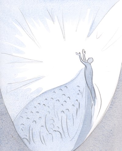 El que consiente (por la abnegación) en elevarse al Padre, unido a Cristo en Su oración, atrae dentro del alma a todos sus seres queridos. de Elizabeth Wang