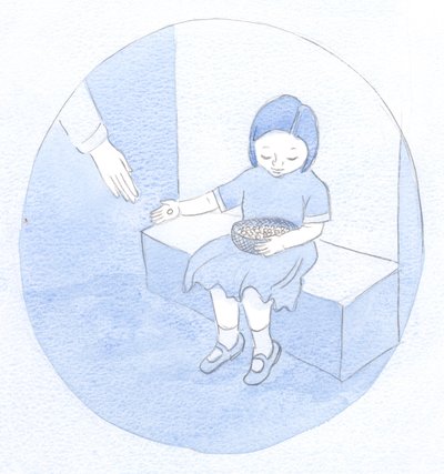 Esta es mi tarea actual, aprendí: Como un niño repartiendo perlas de una canasta, sin darse cuenta de su gran valor, pero compartiendo su belleza. de Elizabeth Wang