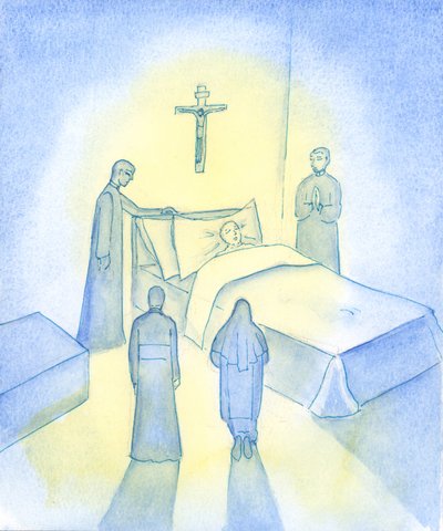 Aquellos que aceptan los planes de Dios y la ayuda de Dios, pueden estar listos antes de la muerte para su encuentro con Dios. de Elizabeth Wang