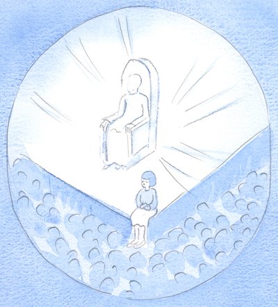 Aquellos que son llamados por Cristo a hablar de Él a otros, deben hablar tan simple como los niños, confiando en Su ayuda, 2002 de Elizabeth Wang