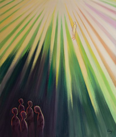 Aquellos que se niegan a arrepentirse de pecados graves y mueren, no pueden entrar al cielo; pero las Almas Santas, que están abiertas a la misericordia de Cristo, entran al cielo una vez que han sido purificadas. de Elizabeth Wang
