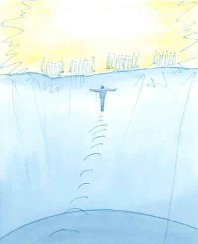 Miles y miles de Santos están esperando para saludar a cada alma feliz que vuela rápidamente al Cielo, al morir, y a cada alma feliz que asciende del Purgatorio, purificada, a la luz del Cielo de Elizabeth Wang
