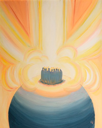 A través de Cristo la luz del Cielo nos envuelve en cada Misa de Elizabeth Wang