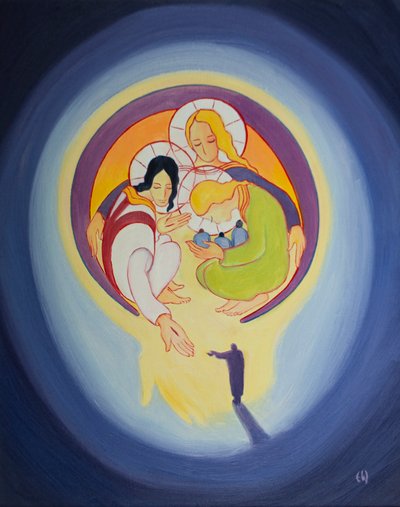 A través del arrepentimiento y la fe en Cristo permitimos que Él nos atraiga al corazón de la Santísima Trinidad. de Elizabeth Wang