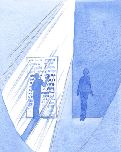 Vemos las Sagradas Escrituras como palabras impresas en papel, pero la luz y la sabiduría de Dios se derraman a través del texto sobre aquellos que se acercan a ellas, mientras otros eligen permanecer en la oscuridad de Elizabeth Wang