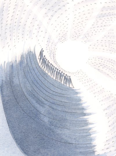 Qué multitudes gritan de alegría ante la presencia de Jesús, clamando "Bendito sea Él" de Elizabeth Wang