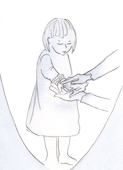 Cuando Dios perdona nuestros pecados, es tan tierno como una madre que se acerca a su hijo amado y dice: "No te preocupes, pronto lavaré esas marcas de tus manos". de Elizabeth Wang