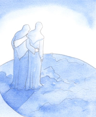 Cuando Nuestra Señora saludó a Isabel en la Visitación, alabaron a Dios por Su amor. Nuestra Señora tenía en mente al mundo entero que Su Hijo deseaba ayudar de Elizabeth Wang
