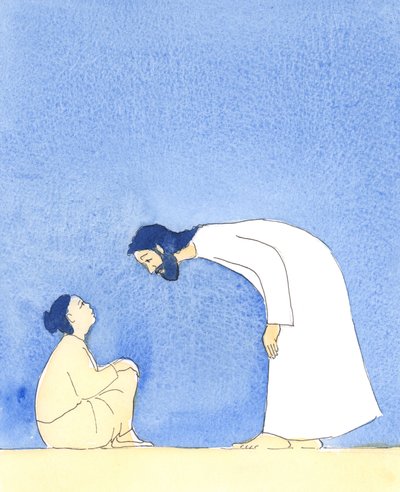 Cuando alguien me apartó y se negó a ayudarme, Jesús me miró con una hermosa sonrisa y una bondad infinita, tal como lo hizo cuando fue a saludar al mendigo ciego al borde del camino de Elizabeth Wang