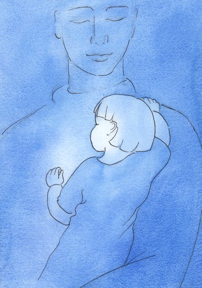 Cuando alguien descansa como un niño, en el abrazo del Padre, en oración, esa persona no puede 