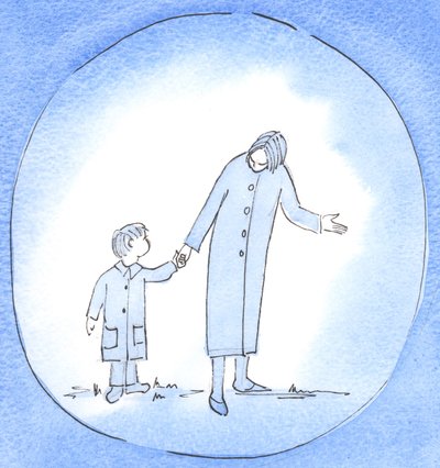 Cuando guiamos y ayudamos a alguien necesitado, podemos ser como una madre que conduce, instruye y anima a un niño pequeño de Elizabeth Wang