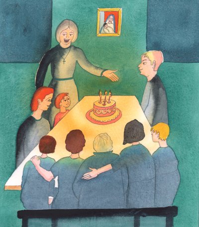Donde las personas escuchan a la Iglesia, y agradecen a Dios por sus hijos, y ponen las necesidades de la familia antes que sus propias ambiciones, un hogar es como un oasis de luz de Elizabeth Wang