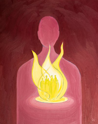 Con el amor de Dios podemos ayudar y orar por aquellos que llevamos en nuestros corazones de Elizabeth Wang