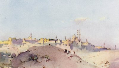 La Ciudadela (litografía en color) de Ella Du Cane