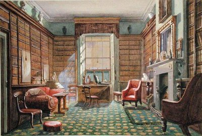 Las salas de consulta del No.2 Rodney Street, Liverpool, c.1830 de Ellen Bickerstaffe