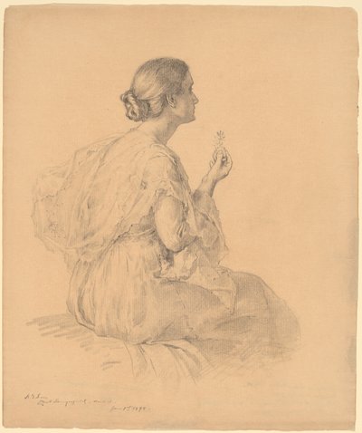 Retrato de la Esposa del Artista de Elliott Daingerfield