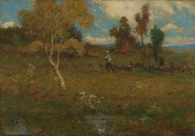 Regreso de la granja, ca. 1915-1920 de Elliott Daingerfield