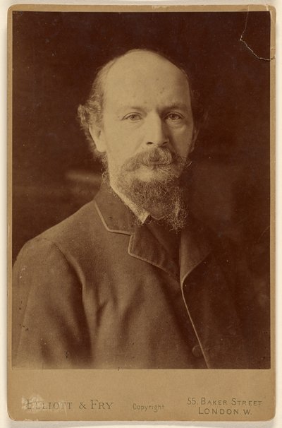 A[legernon] C[harles] Swinburne (1837 - 1909) de Elliott and Fry