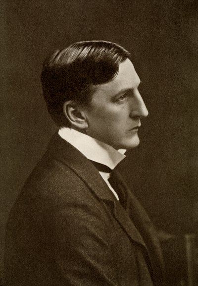 Alfred Edward Woodley Mason, autor británico, 1910 de Elliott and Fry