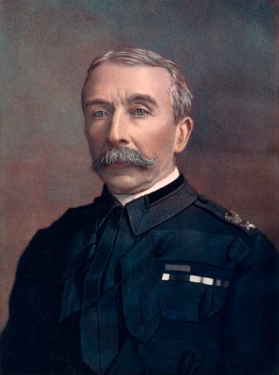 General Edward Chapman, comandante de las tropas de Escocia, 1902 de Elliott and Fry