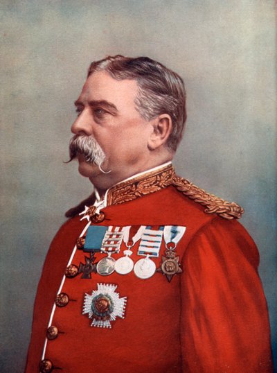 General Sir Hugh Gough, Guardián de las Joyas, Torre de Londres, 1902 de Elliott and Fry