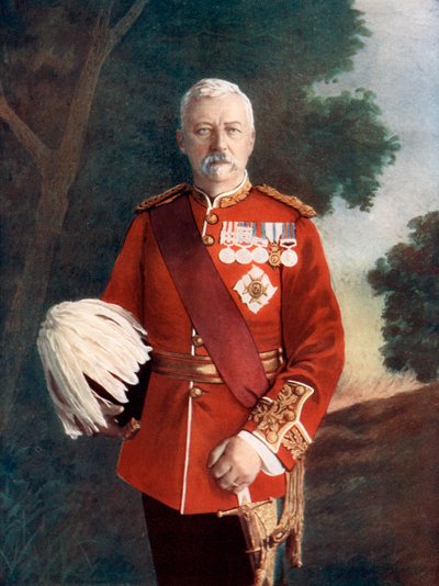 Teniente general Sir Robert Low, 1900 de Elliott and Fry