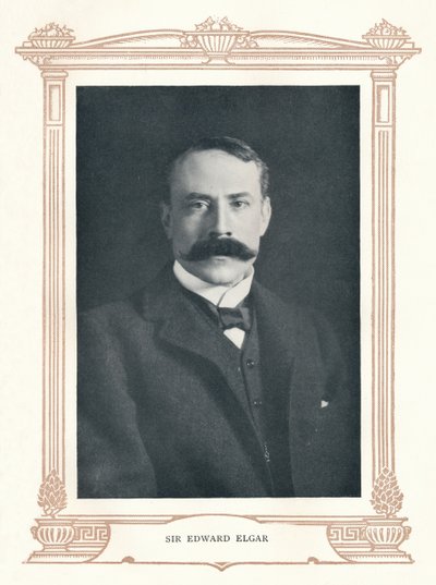 Sir Edward Elgar, 1895 de Elliott and Fry